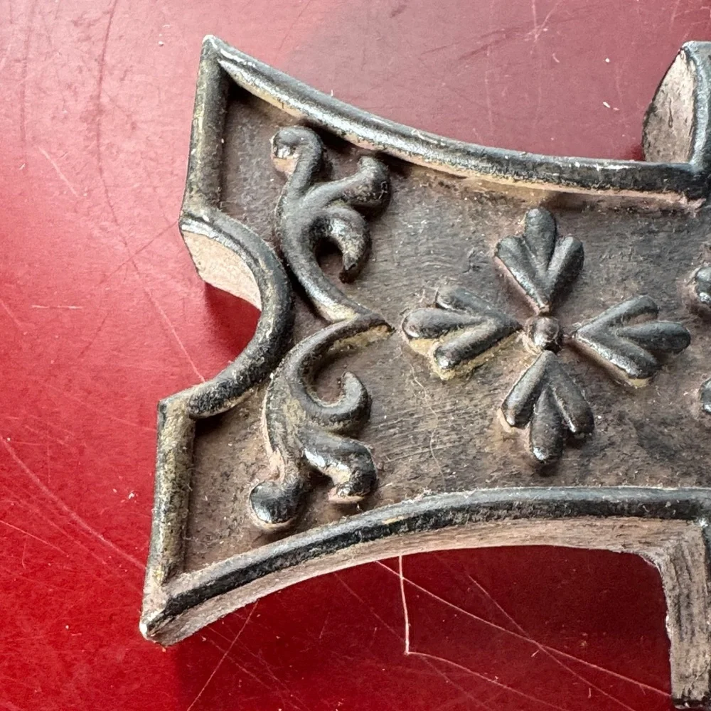 Elegant Black and Bronze Wall Cross